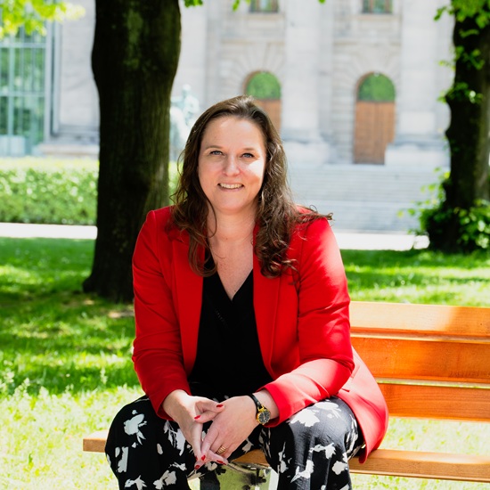 Porträt Daniela Maier, Behindertenbeauftragte der Landeshauptstadt München